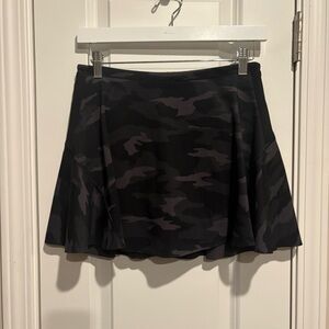 Athleta Match Point Skort Activewear Camo Print